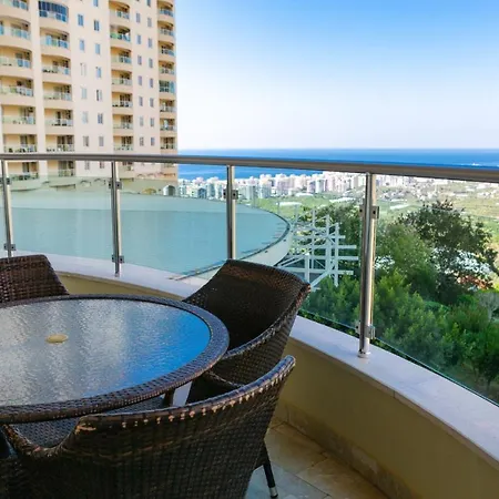 Gold City 2+1 Main Building Flat With Free Aquapark Alanya